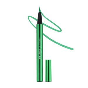 Swiss Beauty Eye Sparkle Sketch eye liner | Smudge-proof, Waterproof eye makeup with Glittery effect | Precision application| Quick dry | Shade- Glitz Green,0.6g