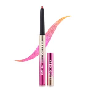 SWISS BEAUTY Holographic Shimmery Pencil Eyeliner, Pink