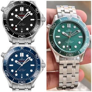 OMEGA It was with OMEGA’s maritime legacy in mind that the brand launched its Seamaster line powered with Automatic Movement machinery.