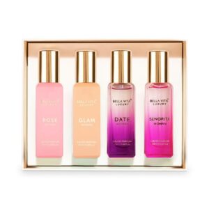 BELLAVITA Gift Set 4x20 ml Luxury Scent with Long Lasting Fragrance Perfume