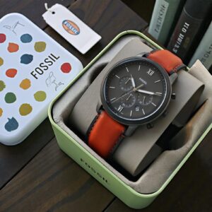 Fossil  Men’s Leather Strap watch  7AAA Premium Collection