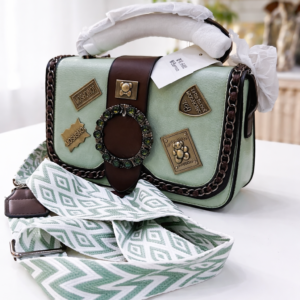 Stylish Mint Green Sling Bag for Women & Girls