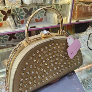 Luxury Golden Party Clutch Purse