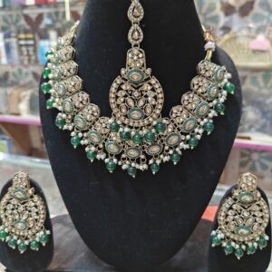 Royal Green Necklace Set