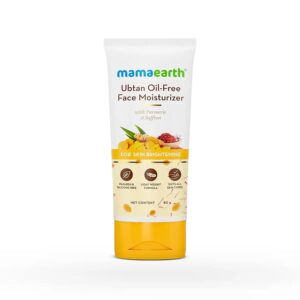 Mamaearth Ubtan Oil-Free Face Moisturizer (80g)