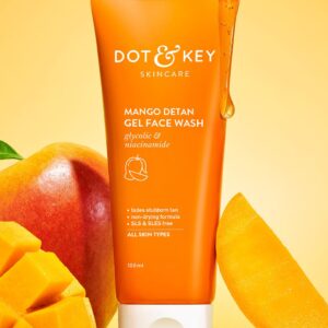 Dot & Key Mango Detan Gel Face Wash (100 ml)