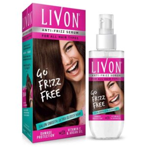 Livon Anti-Frizz Serum (For All Hair Types).