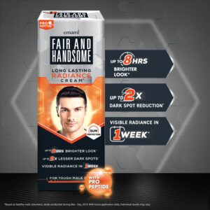 Emami Fair and Handsome Long Lasting Radiance Cream.